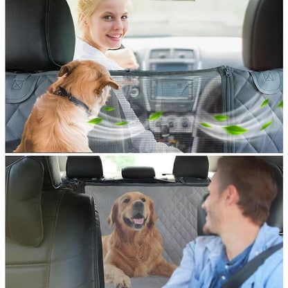 PlayfulPaw™ Waterproof Dog Car Seat Cover