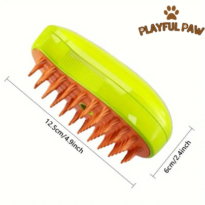 PlayfulPaw™ Pet Steam Brush