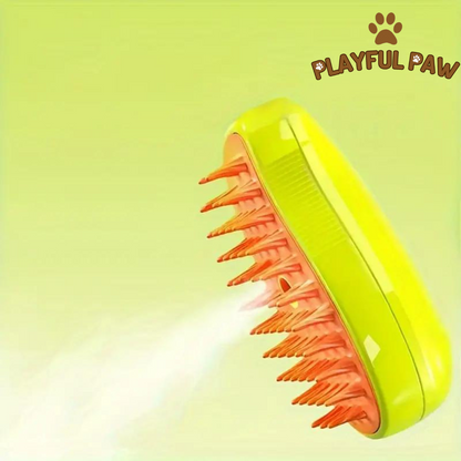 PlayfulPaw™ Pet Steam Brush