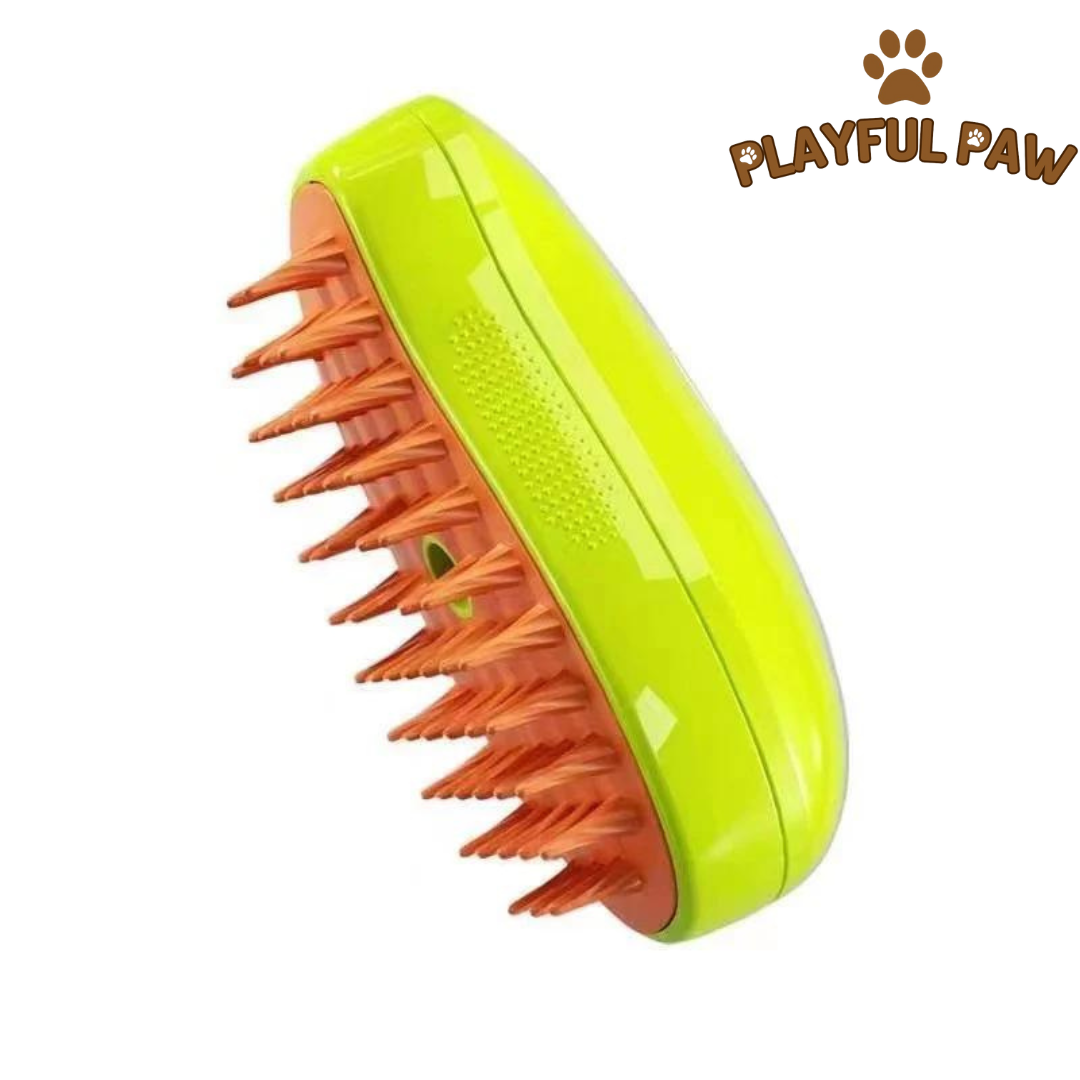 PlayfulPaw™ Pet Steam Brush