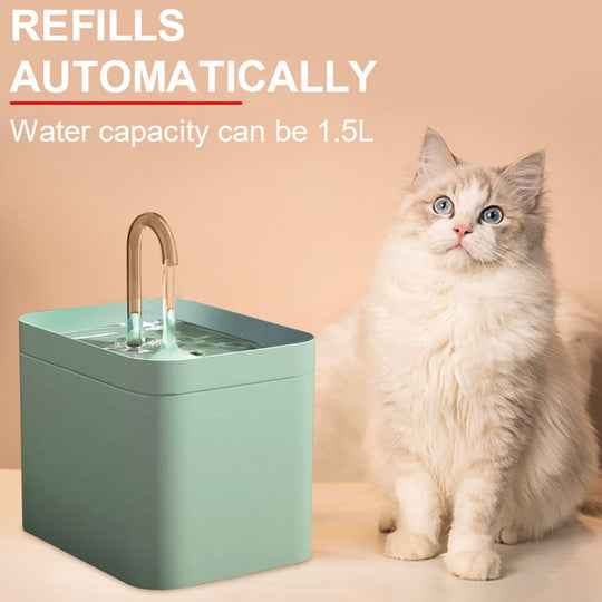 Aqua Stream Automatic Cat Water Fountain