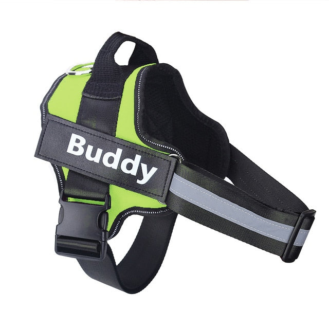 Personalised Reflective No Pull Dog Harness PlayfulPaw